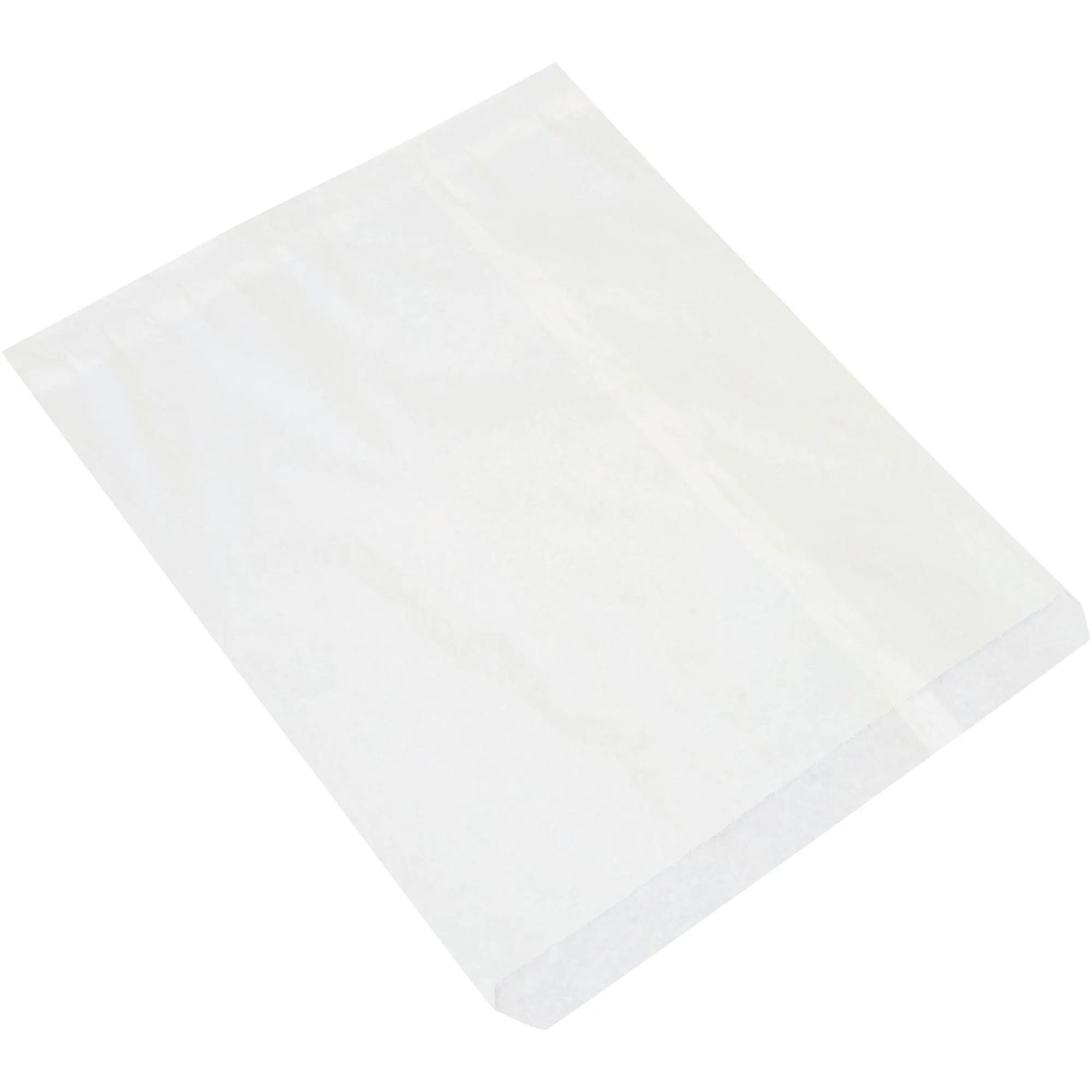 15 x 18" White Flat Merchandise Bags