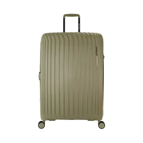 ALAIN DELON AD-1016 28" Polypropylene Double-Wheel Expandable Hard Case Spinner - Green