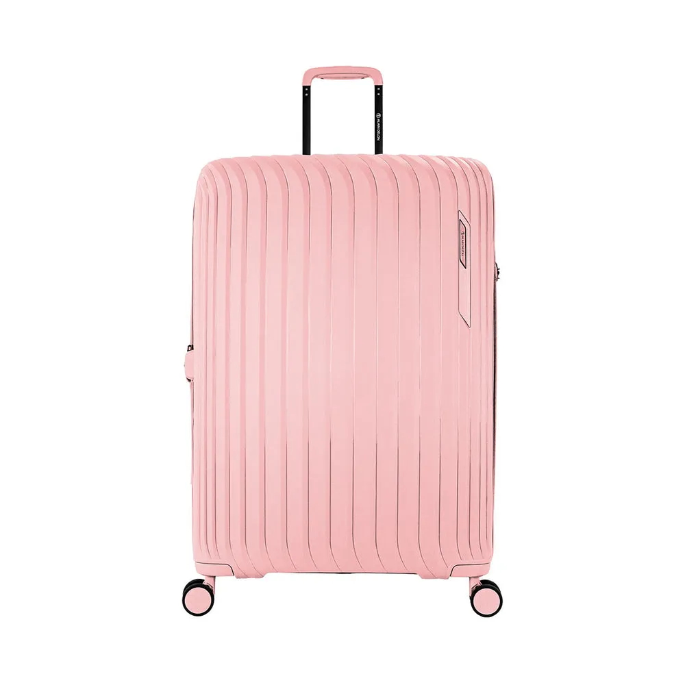 ALAIN DELON AD-1016 28" Polypropylene Double-Wheel Expandable Hard Case Spinner - Pink