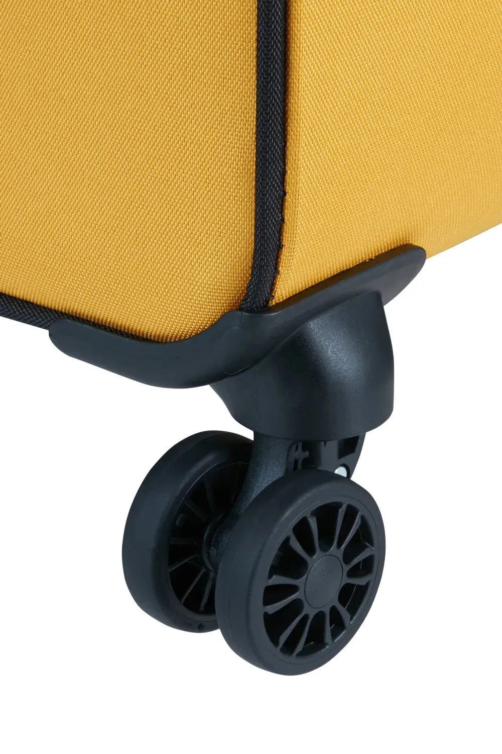 American Tourister Daring Dash 67cm Medium Spinner - Expandable | Black/Yellow