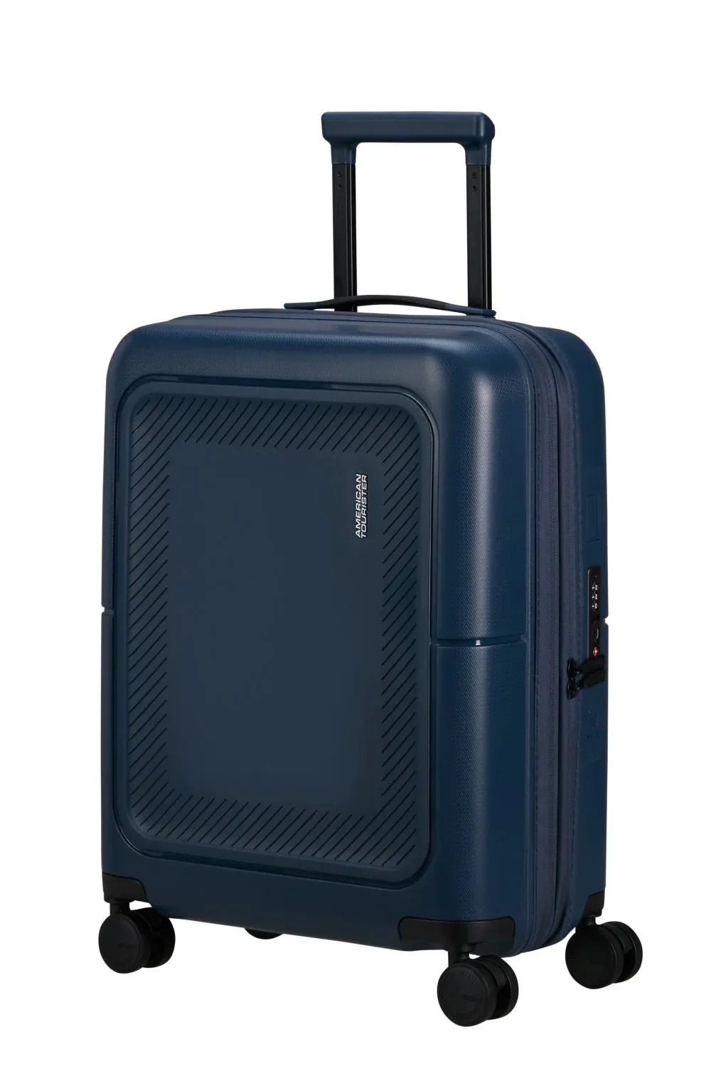 American Tourister Dashpop 55cm Cabin Spinner - Expandable | Midnight Navy