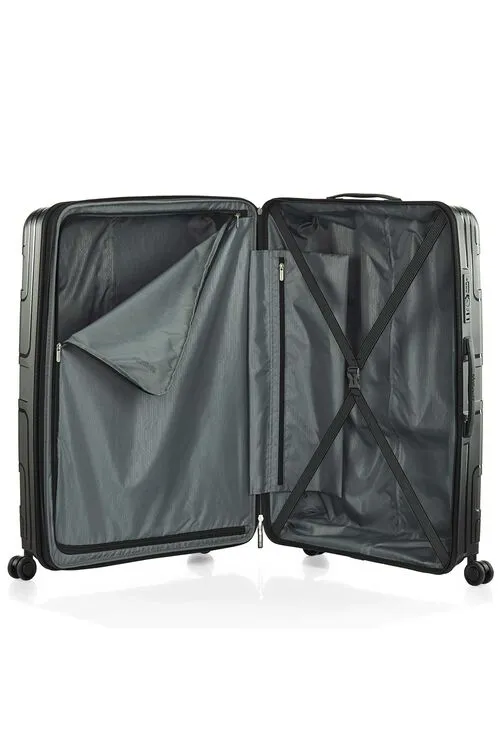 American Tourister - Light Max 82cm Large Spinner - Black