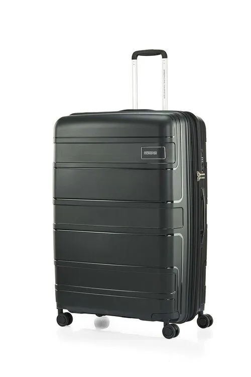 American Tourister - Light Max 82cm Large Spinner - Black