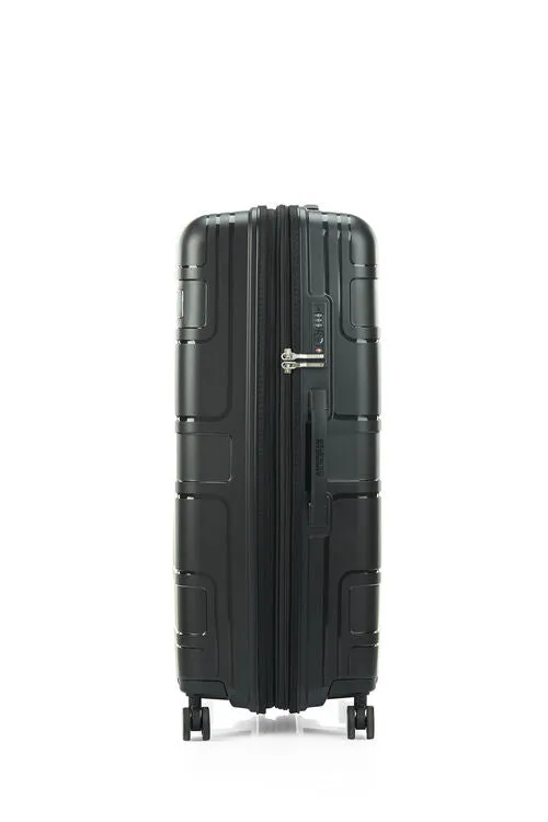 American Tourister - Light Max 82cm Large Spinner - Black