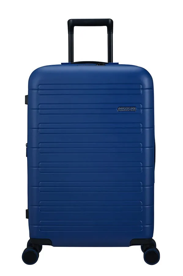 American Tourister Novastream 67cm Expandable Medium Spinner | Navy Blue