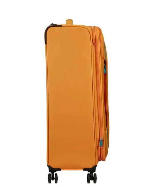 American Tourister Pulsonic 81cm Large Spinner - Expandable | Sunset Yellow