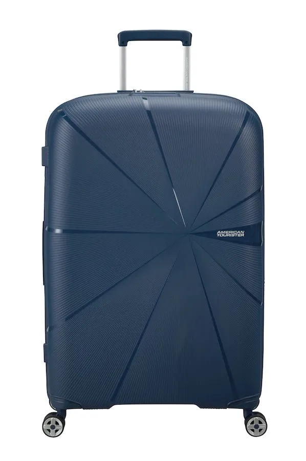 American Tourister Starvibe Expandable 77cm Large Spinner | Navy