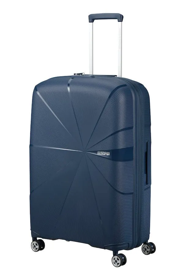 American Tourister Starvibe Expandable 77cm Large Spinner | Navy