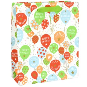 Balloons Large Gift Bag