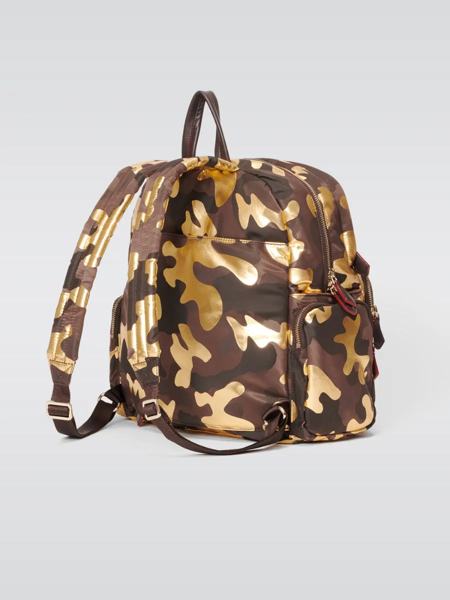 Bowery Backpack - Gold Camo Bedford