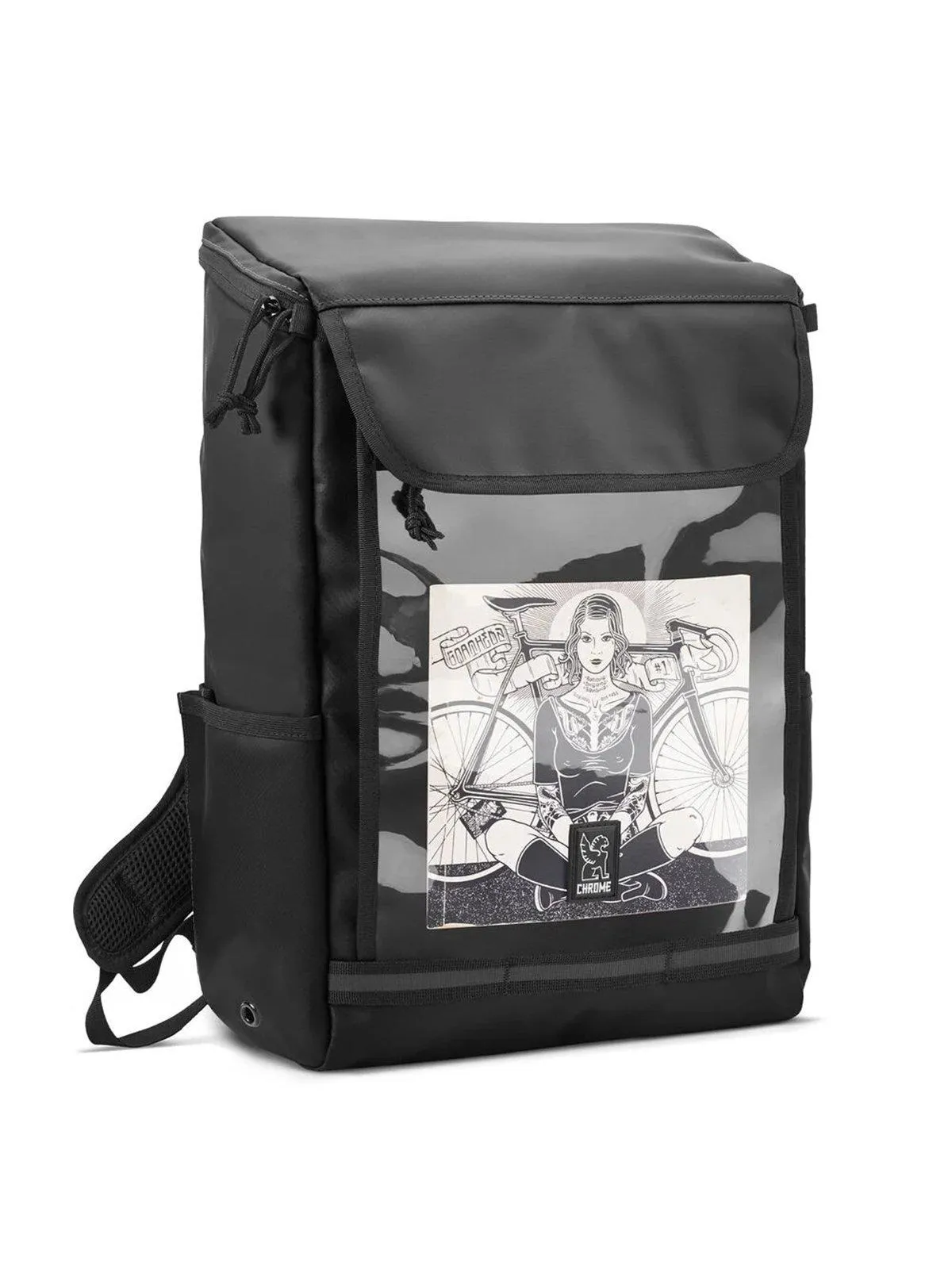 Chrome Industries Volcan Pack Black Tarp Clear