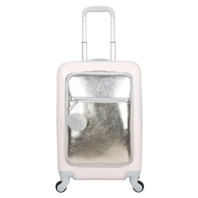 Crckt Tween Hardside Carry On Spinner Suitcase - Rose Gold