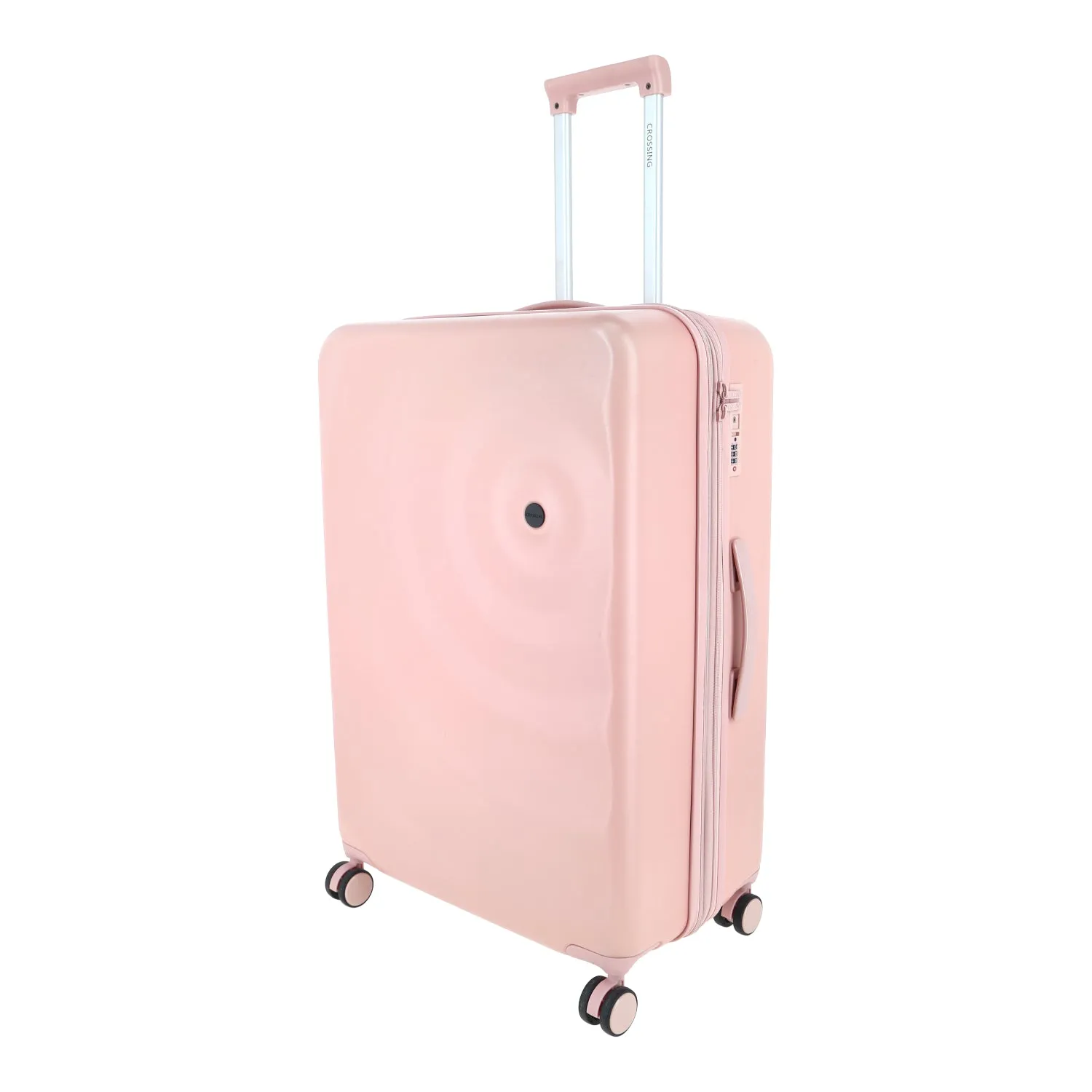 Crossing Miles Polycarbonate Expandable 28" Large Luggage Spinner