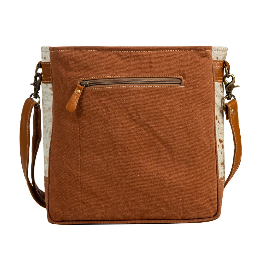 Dakota Plains Hair-On Hide Petite Canvas Hairon Bag