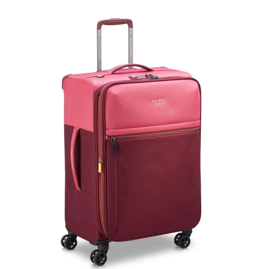 Delsey BROCHANT 3.0 Softsided Luggage Set - Pink