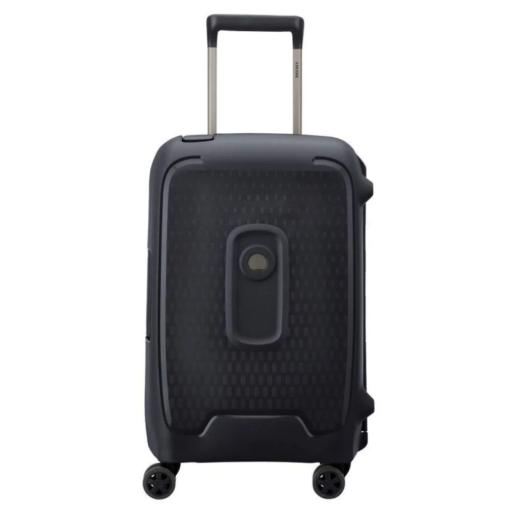 Delsey Moncey MR 55cm Carry On Hardsided Luggage Black