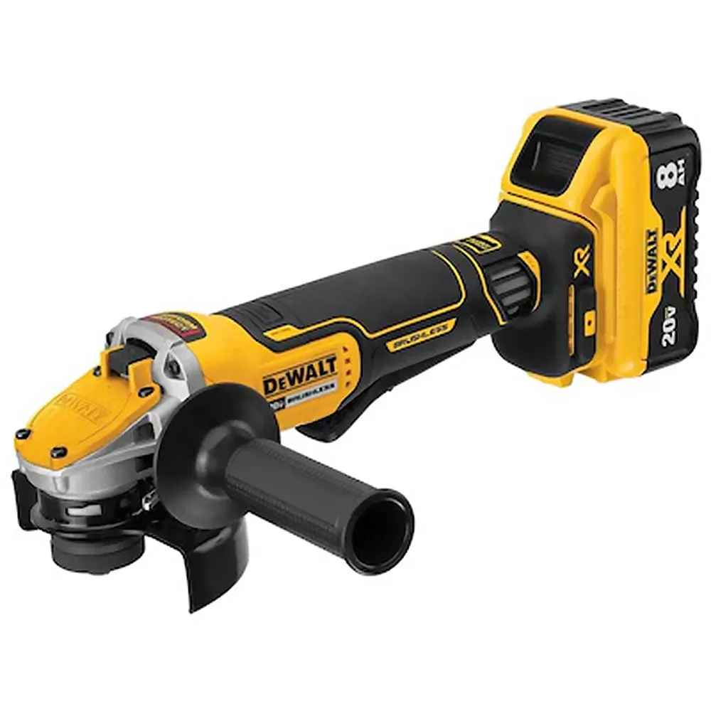 DeWALT DCG415W1 20V MAX XR 4-1/2" - 5" Cordless Switch Small Angle Grinder Kit