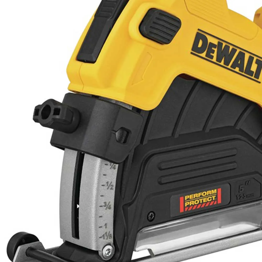 DeWALT DWE46123 13 Amps  4.5" - 5" Corded Cutting Grinder Dust Shroud Tool Kit