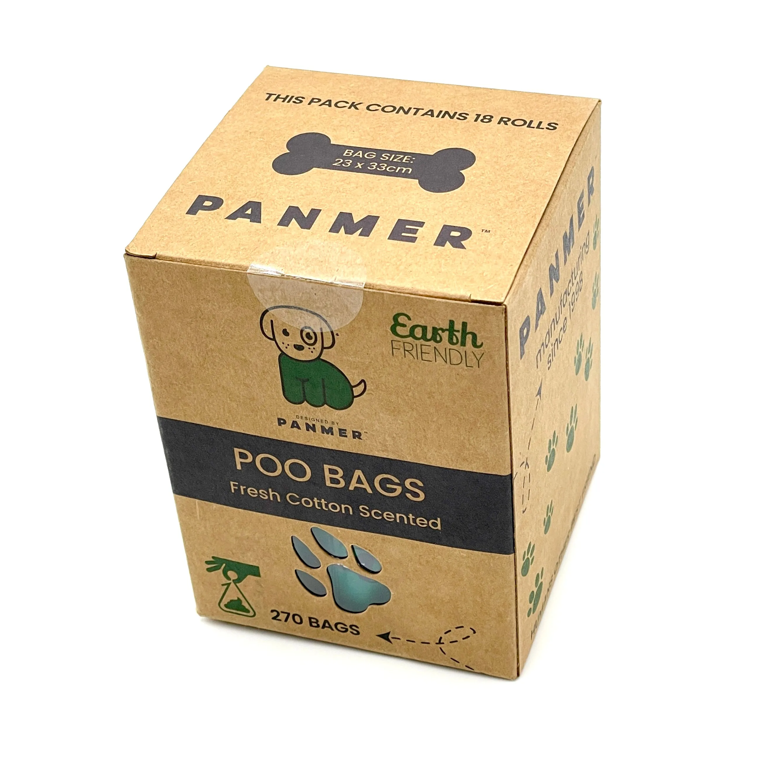 Dog Poo Bags - PCR (270 Bags)