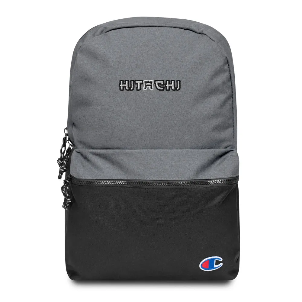 Hitachi Embroidered Champion Backpack