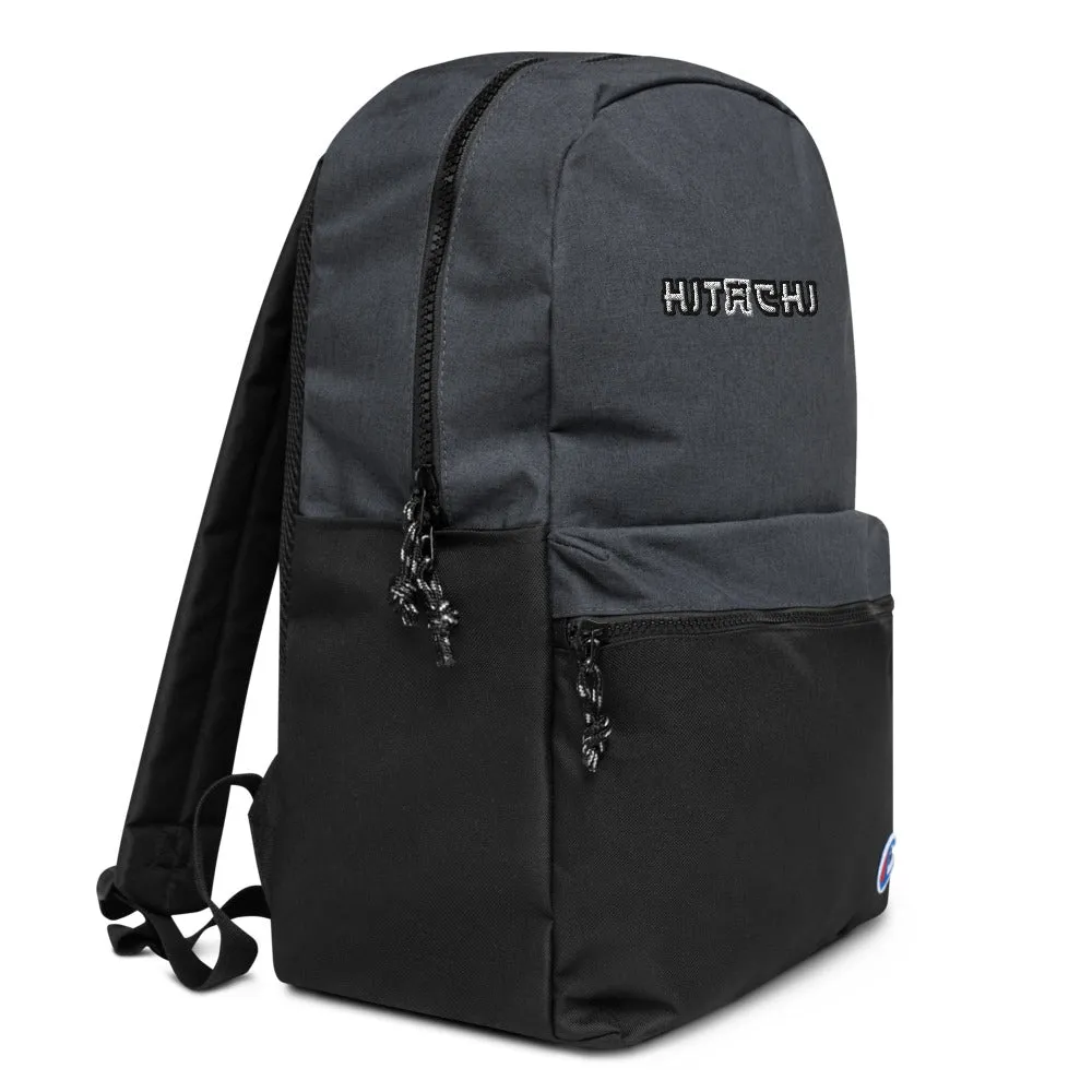 Hitachi Embroidered Champion Backpack