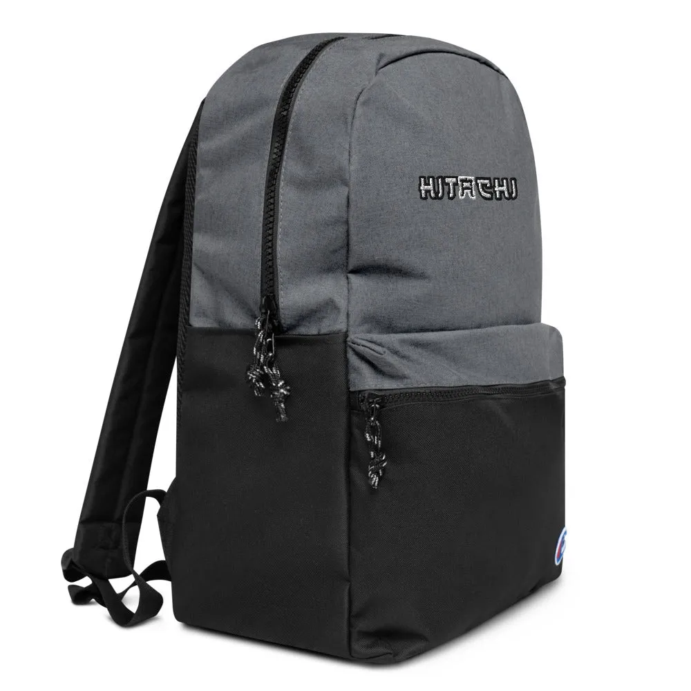 Hitachi Embroidered Champion Backpack