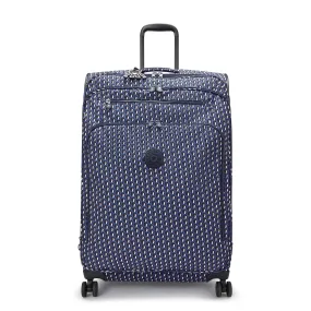 Kipling New Youri Spin L 3D K Blue Large Expandable Spinner I7640-4JS