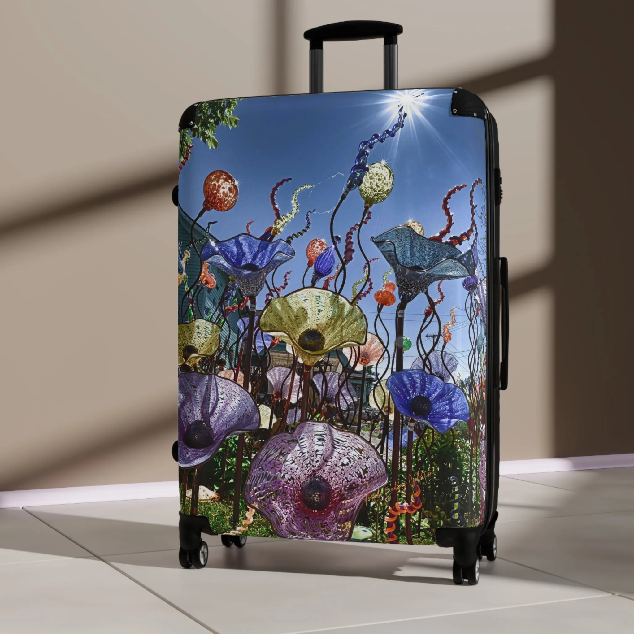 Magic Glass Custom Art Luggage