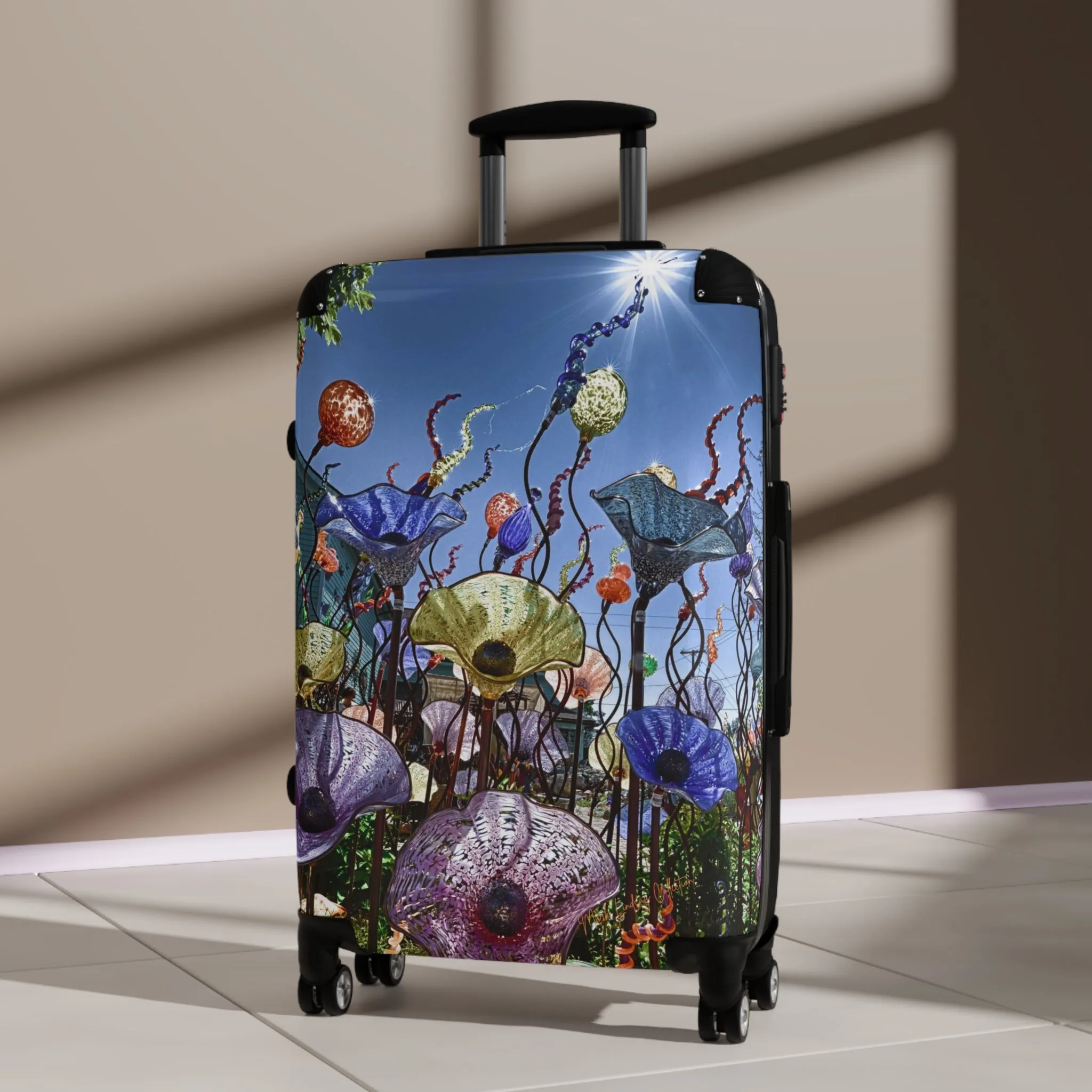 Magic Glass Custom Art Luggage