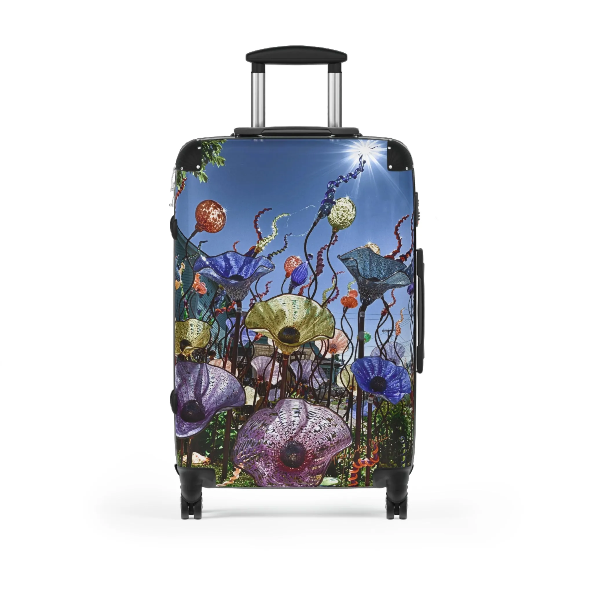 Magic Glass Custom Art Luggage