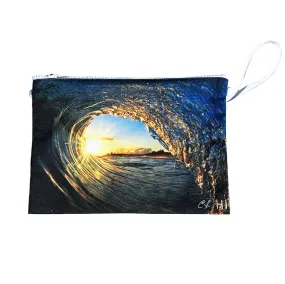 Multi-Use Wristlet Clutch:  Sun Curl