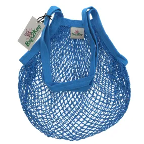 Nf346 Cotton String Bag Blue