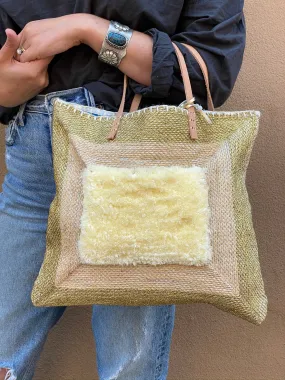 Recycled Summer Tote - Gold