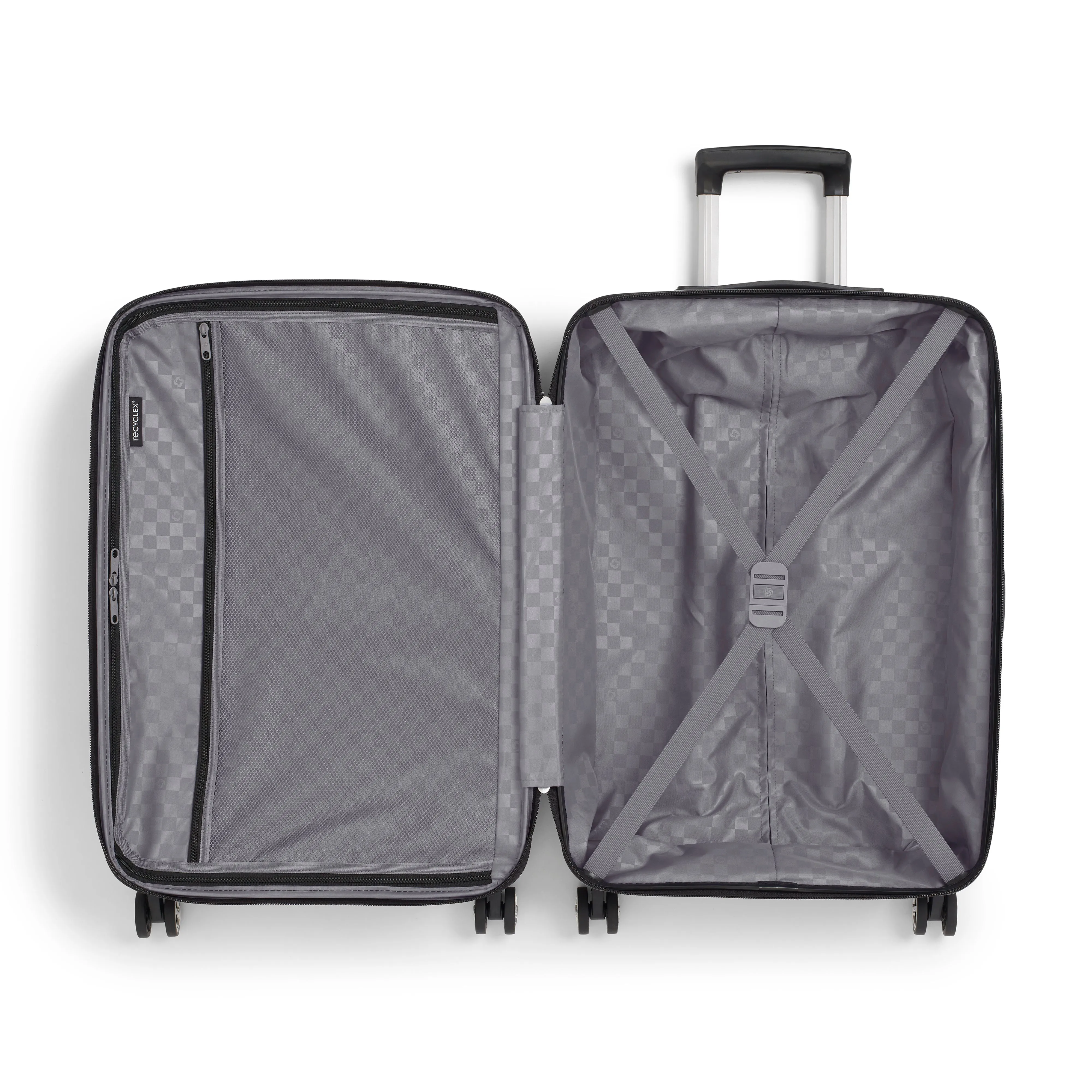 Samsonite Sirocco Collection 3 Piece Nested Spinner Expandable Luggage Set