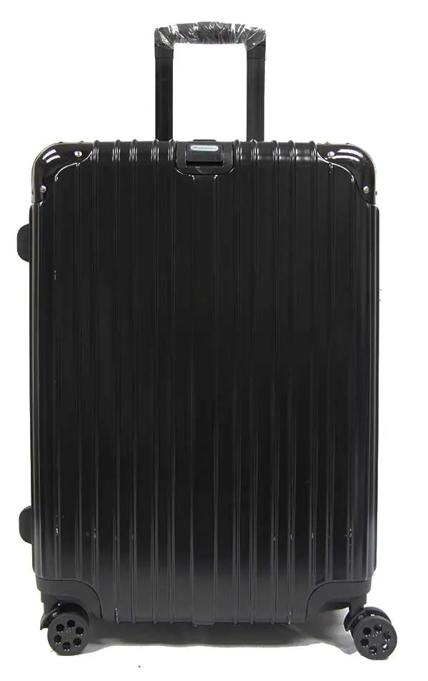 Sleek Expandable Polycarbonate Luggage with Spinner Wheels and Recessed Safe Skies TSA Lock