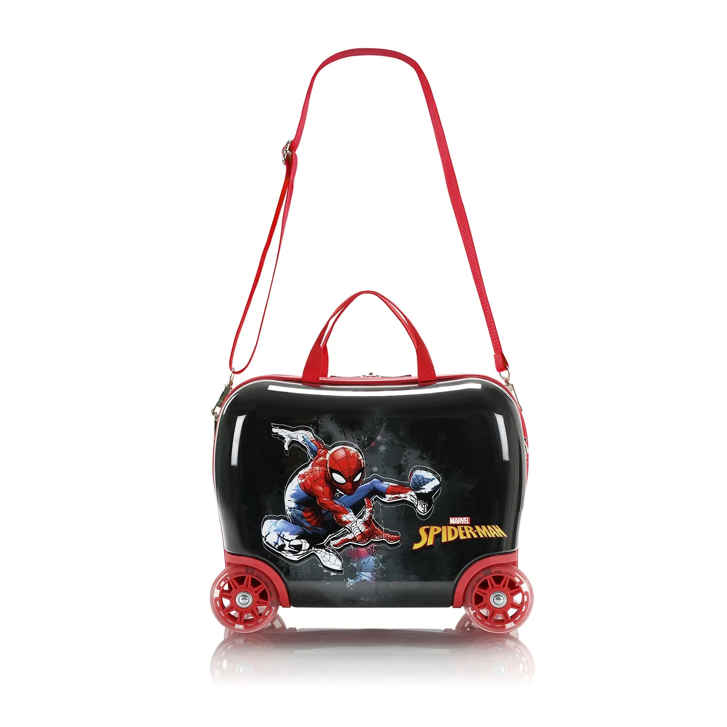 Spiderman Ride-on Luggage - (M-HSRL-RO-SM03-23AR) | Light up Wheels