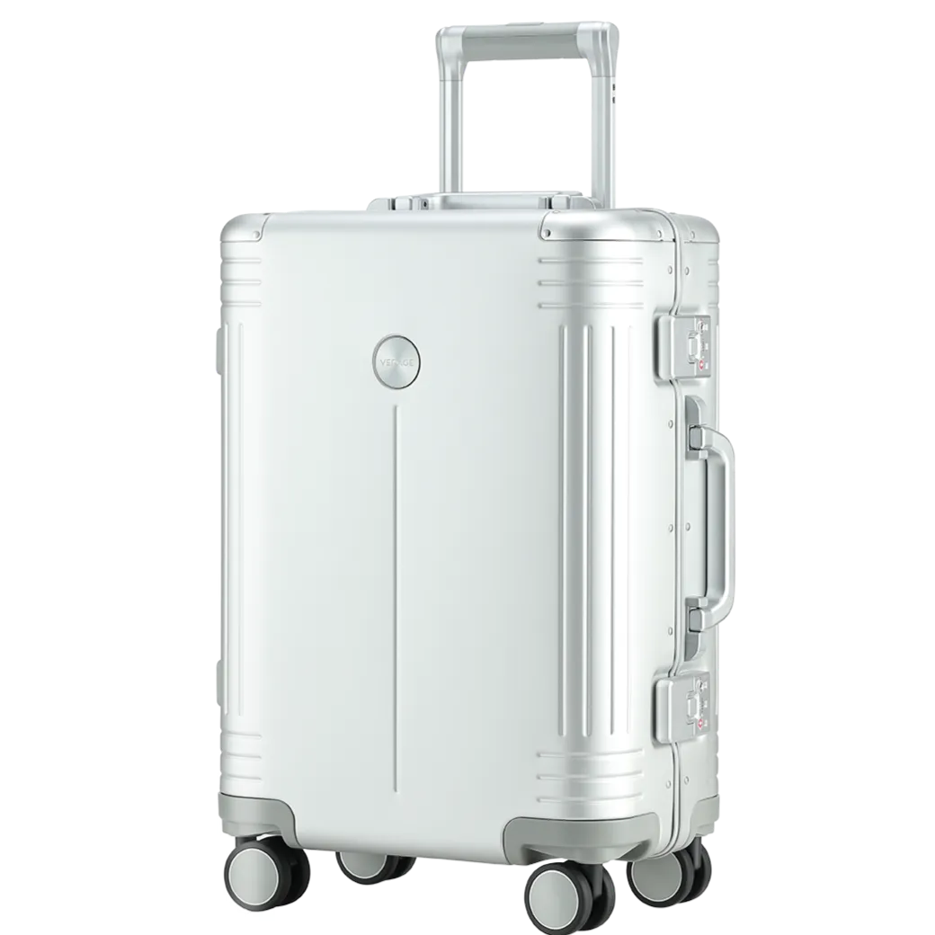 Verage Birmingham 19“ Aluminum Carry-On Spinner Luggage